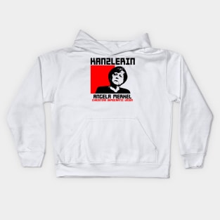 Kanzlerin Angela Merkel Kids Hoodie